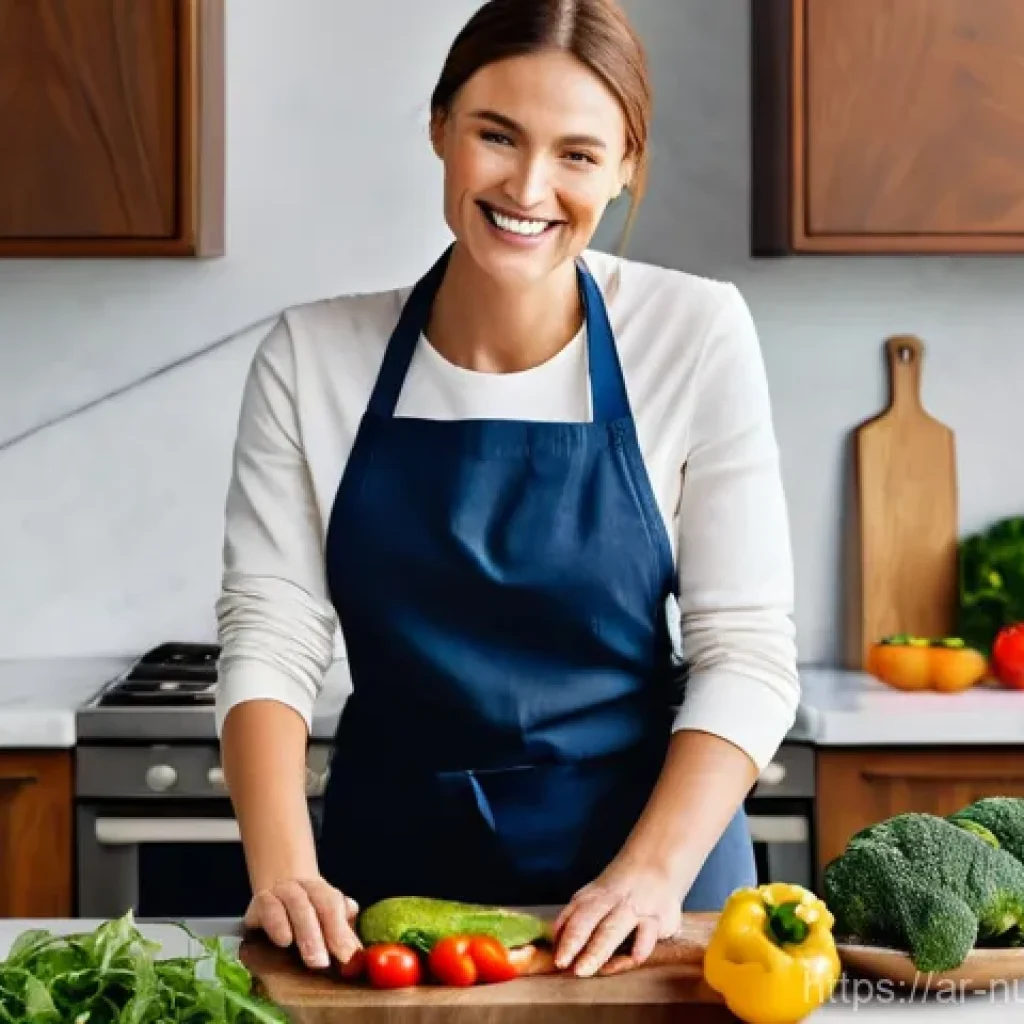 고단백 저지방 식단의 음식 조합 추천 - **Prompt 1: A Radiant Woman in Her Healthy Kitchen**
    A vibrant, healthy woman in her late 20s to...