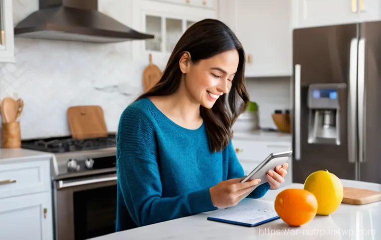 고단백 저지방 식단의 초기 도전과 극복 방법 - **Prompt 2: "A beautifully arranged dining table in a cozy, inviting home setting, bathed in warm, n...
