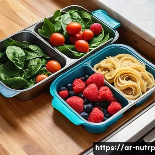 고단백 저지방 식단의 철저한 계획 세우기 - **Prompt 1: The Art of Healthy Meal Planning and Preparation**
    "A bright, clean kitchen bathed i...